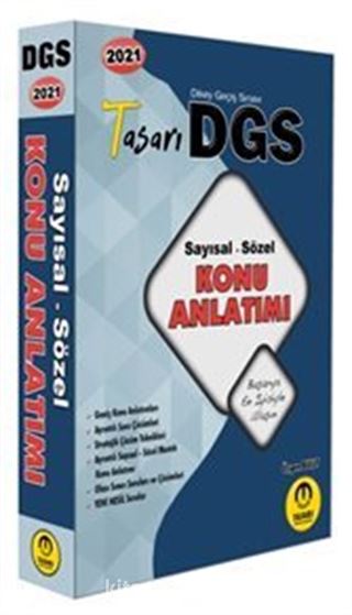2021 DGS Matematik Türkçe Konu Anlatımı (Tek Kitap)