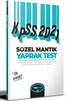 2021 KPSS Sözel Mantık Çek Kopart Yaprak Test