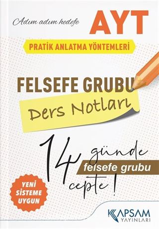 AYT Felsefe Ders Notları