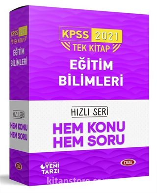 2021 KPSS Eğitim Bilimleri Hem Konu Hem Soru Seti
