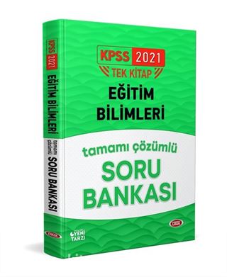 2021 KPSS Eğitim Bilimleri Tamamı Çözümlü Soru Bankası