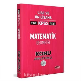 2022 KPSS Matematik Geometri Konu Anlatımlı