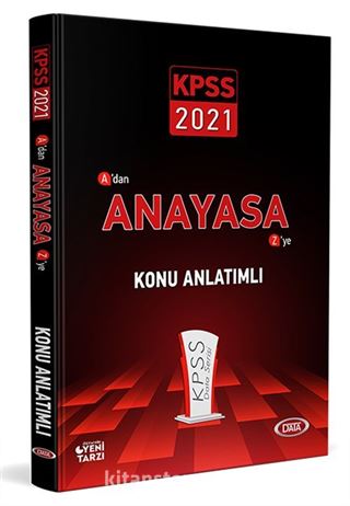 2021 KPSS Anayasa Konu Anlatımlı