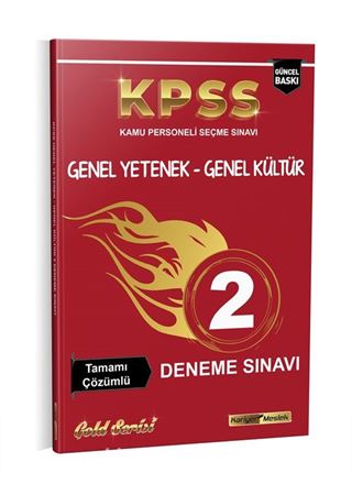 2021 KPSS Genel Yetenek Genel Kültür Tamamı Çözümlü 2 Deneme Sınavı