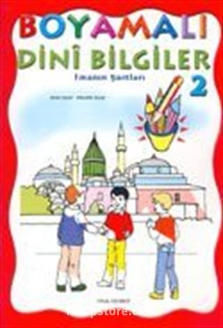 Boyamalı İmanın Şartları 3+ yaş Büyük Boy (Kod:108)