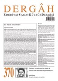 Dergah Edebiyat Sanat Kültür Dergisi Sayı:370 Aralık 2020