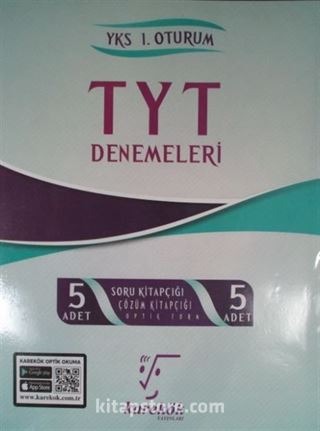 TYT Denemeleri 5 Soru Kitapçığı + 5 Çzüm Kitapçığı
