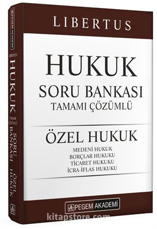 2021 KPSS A Grubu Libertus Hukuk Tamamı Çözümlü Soru Bankası (Özel Hukuk)