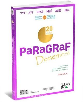 2025 Tüm Adaylar için 20'li Paragraf Denemesi