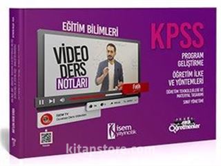 2021 KPSS Eğitim Bilimleri Program Geliştirme - Öğretim İlke ve Yöntemleri Video Ders Notları