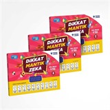 Okul Öncesi Dikkat Mantık Zeka Sıfırdan Kodlama Seti (3 Kitap)