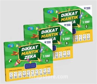 3. Sınıf Dikkat Mantık Zeka Sıfırdan Kodlama Seti (3 Kitap)