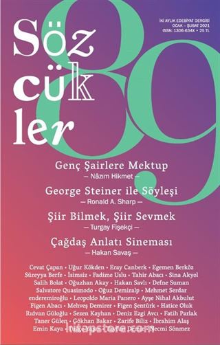 Sözcükler İki Aylık Edebiyat Dergisi Sayı:89 Ocak-Şubat 2020