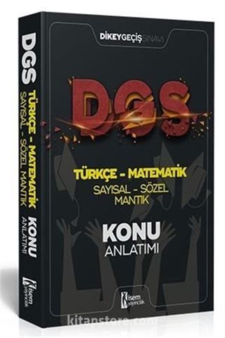 2021 DGS Türkçe Matematik Sayısal Sözel Mantık Konu Anlatımı
