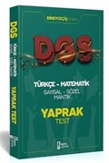 2021 DGS Türkçe - Matematik Sayısal - Sözel Mantık Çek Kopar Yaprak Test