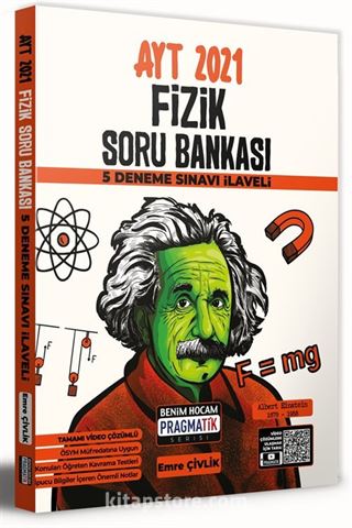 2021 AYT Fizik Soru Bankası 5 Deneme Sınavı İlaveli Pragmatik Serisi