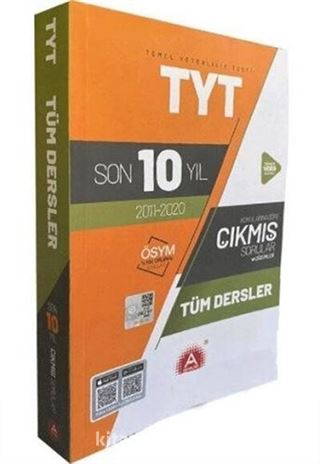 TYT Tüm Dersler Son 10 Yıl Çıkmış Sorular ve Çözümleri