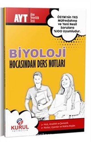 AYT Biyoloji Hocasından Ders Notları