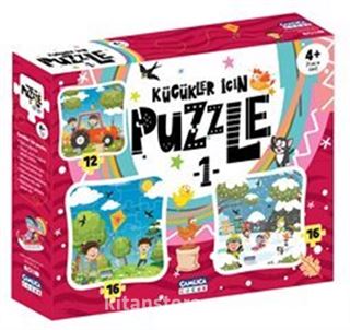 Küçükler İçin Puzzle 1 (Kutulu)