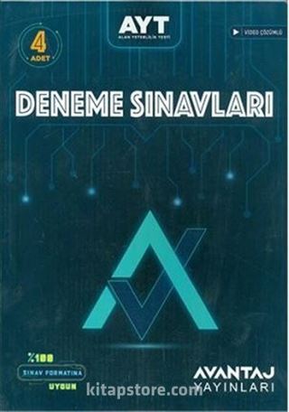 AYT 4'lü Deneme Sınavı (Kutulu Set)