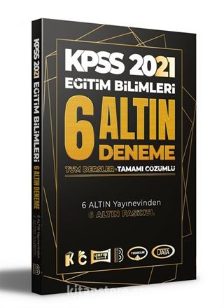 2021 KPSS Eğitim Bilimleri Tamamı Çözümlü 6 Altın Deneme