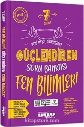 7. Sınıf Güçlendiren Fen Bilimleri Soru Bankası