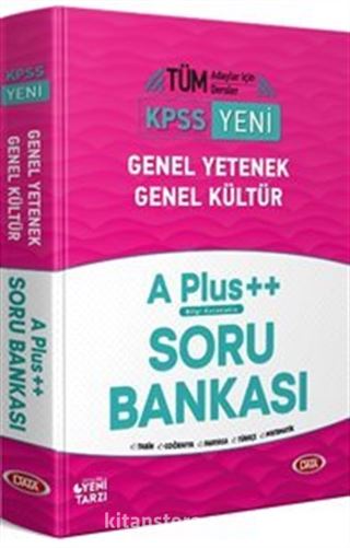 KPSS Genel Yetenek Genel Kültür A Plus ++ Soru Bankası