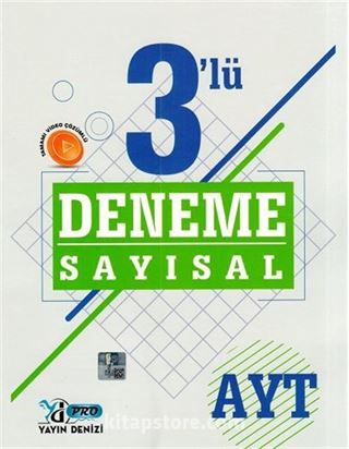 AYT Sayısal 3'lü Pro Deneme