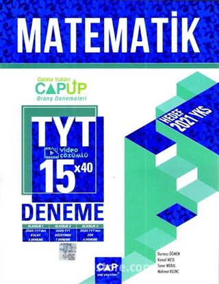 TYT Matematik 15x40 Up Deneme