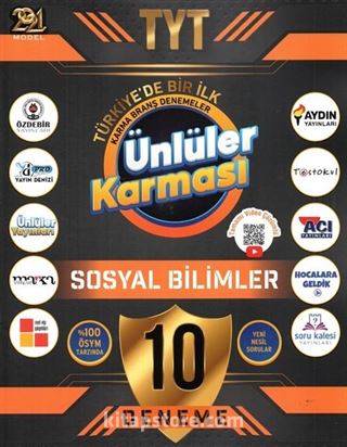 TYT 2021 Ünlüler Karması Sosyal Bilimler 10'lu Deneme