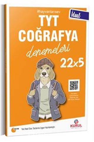 TYT İdeal 22x5 Coğrafya Denemeleri QR Kod Çözümlü