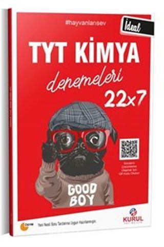 TYT İdeal 22x7 Kimya Denemeleri QR Kod Çözümlü