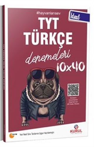TYT İdeal 10x40 Türkçe Denemeleri QR Kod Çözümlü