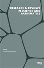 Research - Reviews in Science and Mathematics