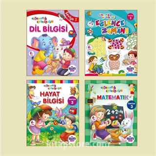 Eğlenerek Öğreniyorum - Seviye 3 (Set 4 Kitap)