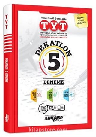 YKS TYT Dekatlon 5 Deneme