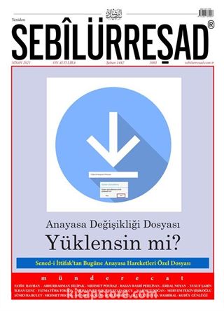 Sebilürreşad Dergisi Sayı:1063 Nisan 2021