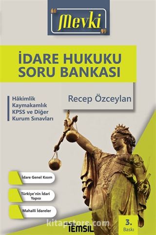 Mevki İdare Hukuku Tamamı Çözümlü Soru Bankası