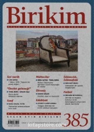 Birikim Aylık Sosyalist Kültür Dergisi Sayı: 385 Mayıs 2021