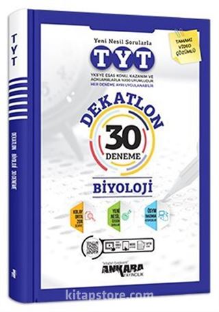 TYT Dekatlon Biyoloji 30 Deneme