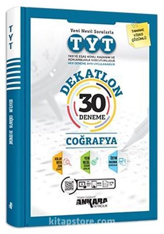 TYT Dekatlon Coğrafya 30 Deneme
