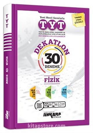 TYT Dekatlon Fizik 30 Deneme