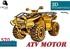 ATV Motor Ahşap 3D Puzzle