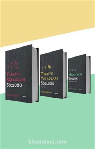 Nişanyan Sözlük Seti (3 Kitap) (Ciltli)