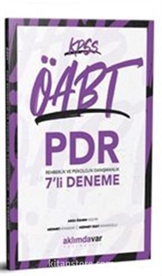 KPSS ÖABT Rehberlik ve Psikolojik Danışmanlık 7 Deneme