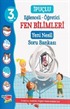 3. Sınıf Eğlenceli - Öğretici İpuçlu Fen Bilimleri Yeni Nesil Soru Bankası