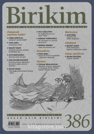 Birikim Aylık Sosyalist Kültür Dergisi Sayı: 386 Haziran 2021