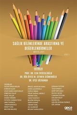 Sağlık Bilimlerinde Araştırma ve Değerlendirmeler Mayıs Cilt I