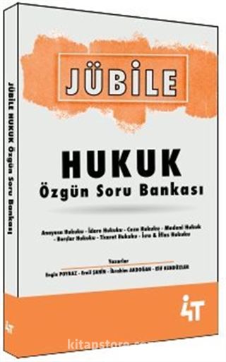 Jübile Hukuk Özgün Soru Bankası