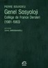 Genel Sosyoloji: Collège de France Dersleri (1981-1983)